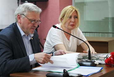 Адбылася сустрэча з паэтам Уладзімірам Ясевым