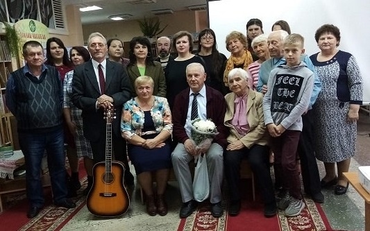 У Пінскай цэнтральнай раённай бібліятэцы імя Я. Янішчыц адбыўся вечар-сустрэча з Зіновіем Прыгодзічам
