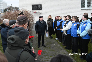 В память о Герое Советского Союза Василии Морозове