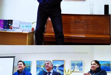 Мини-Спектакль «Именем любви» МСП (КМ)  на сцене театра поэзии МГО СПБ