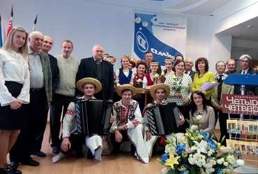 Выдавецтва «Чатыры чвэрці» разам з беларускімі пісьменнікамі завітала ў госці да «Амкадора»