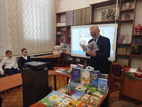 «Кабінет пісьменніка» з Міхасём Пазняковым